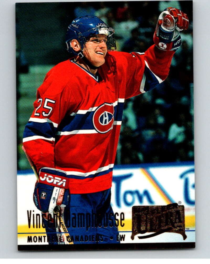 1994-95 Fleer Ultra #107 Vincent Damphousse Montreal Canadiens V90252 Image 1