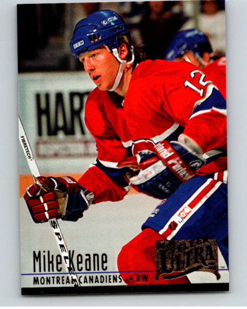 1994-95 Fleer Ultra #110 Mike Keane Montreal Canadiens V90255 Image 1