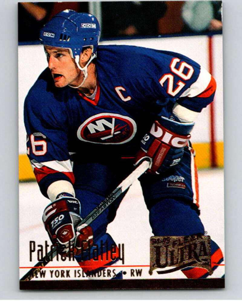 1994-95 Fleer Ultra #125 Patrick Flatley New York Islanders V90270 Image 1