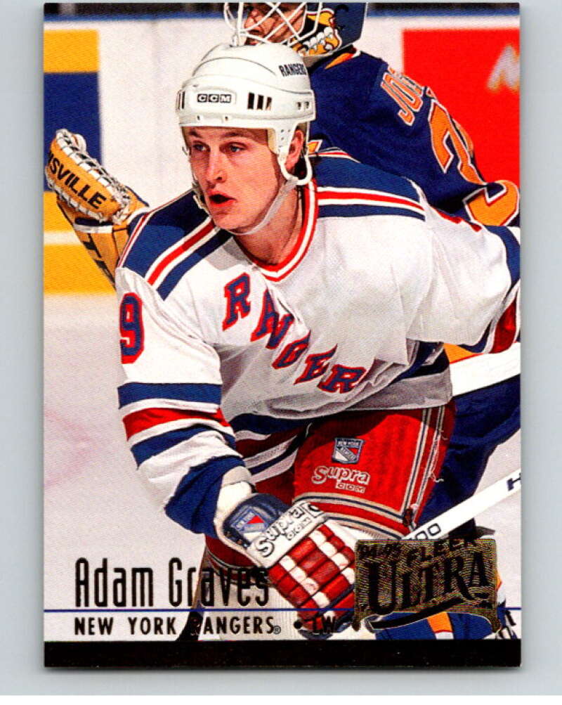 1994-95 Fleer Ultra #137 Adam Graves New York Rangers V90282 Image 1