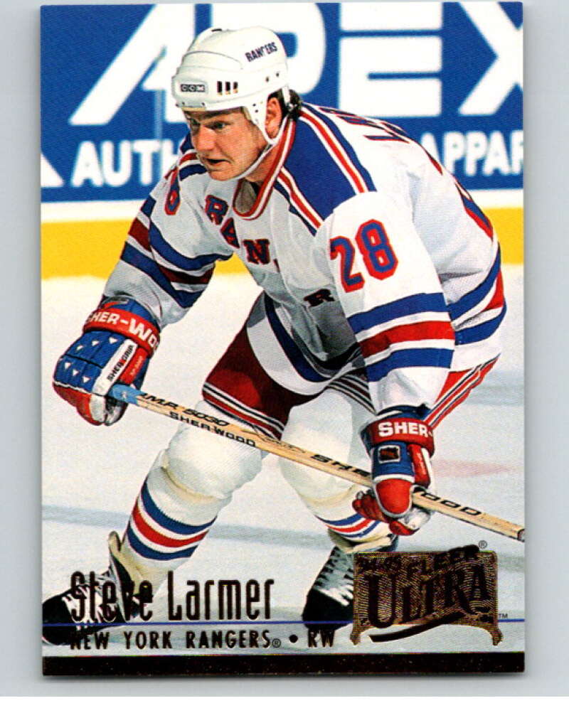 1994-95 Fleer Ultra #138 Steve Larmer New York Rangers V90283 Image 1