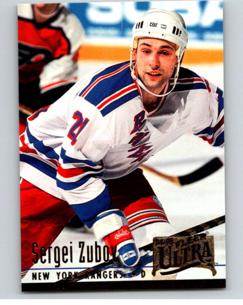 1994-95 Fleer Ultra #144 Sergei Zubov New York Rangers V90289 Image 1