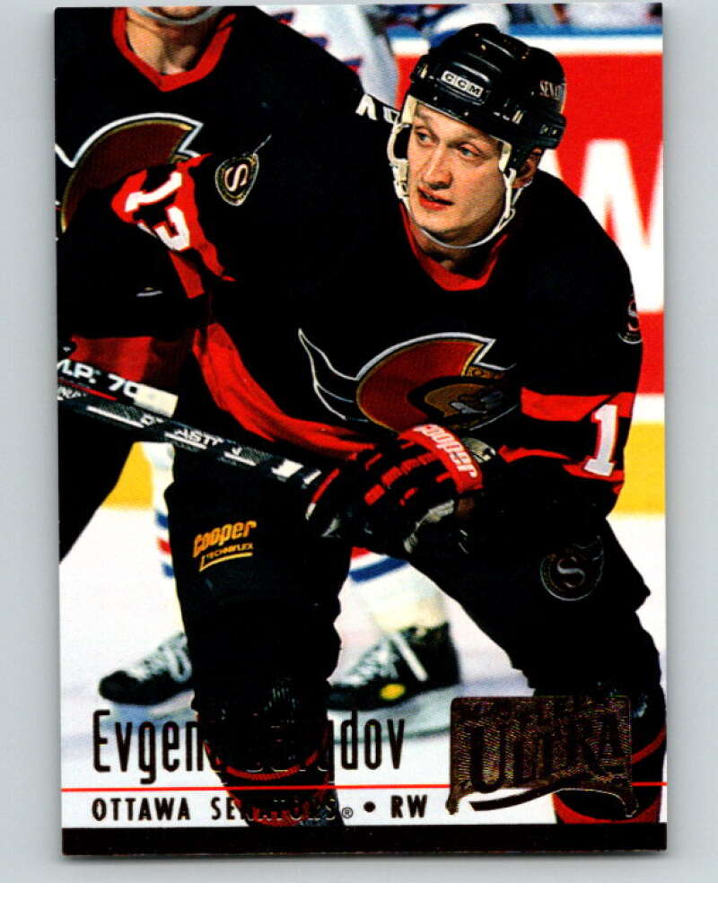 1994-95 Fleer Ultra #147 Evgeny Davydov Ottawa Senators V90292 Image 1
