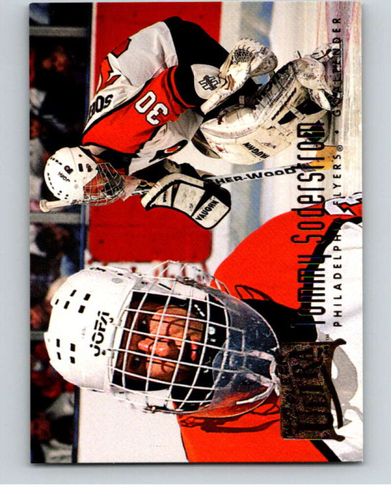 1994-95 Fleer Ultra #160 Tommy Soderstrom Philadelphia Flyers V90305 Image 1