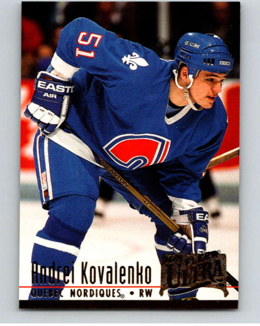1994-95 Fleer Ultra #175 Andrei Kovalenko  Quebec Nordiques  V90320 Image 1