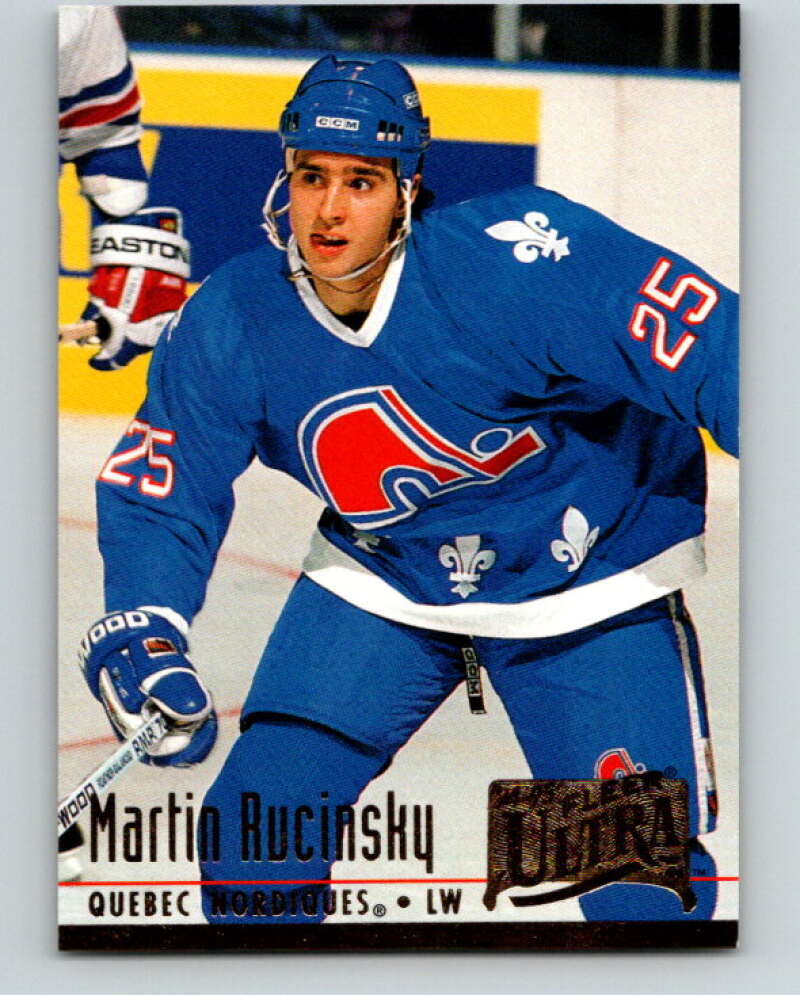 1994-95 Fleer Ultra #179 Martin Rucinsky Quebec Nordiques V90324 Image 1