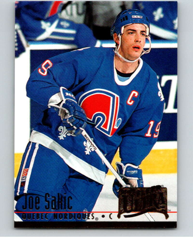 1994-95 Fleer Ultra #180 Joe Sakic Quebec Nordiques V90325 Image 1