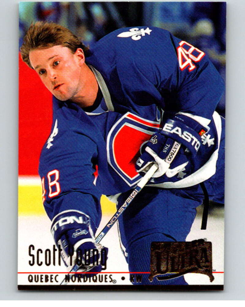 1994-95 Fleer Ultra #181 Scott Young Quebec Nordiques V90326 Image 1