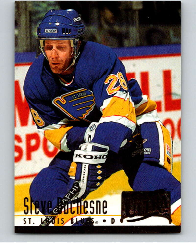 1994-95 Fleer Ultra #182 Steve Duchesne St. Louis Blues V90327 Image 1
