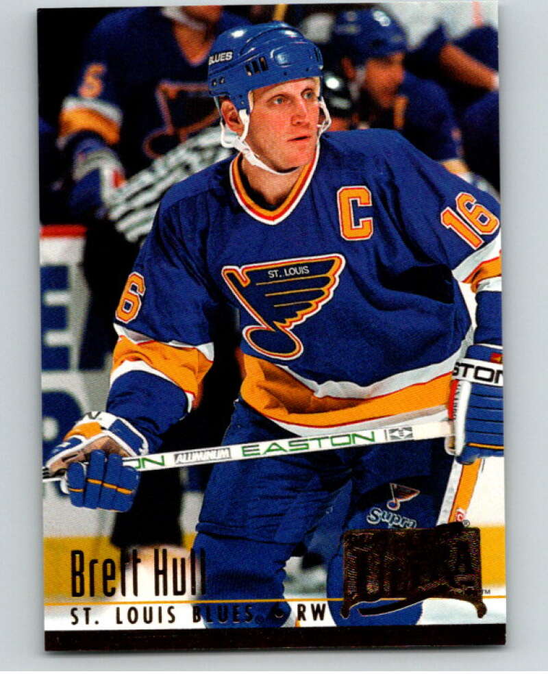 1994-95 Fleer Ultra #183 Brett Hull St. Louis Blues V90328 Image 1