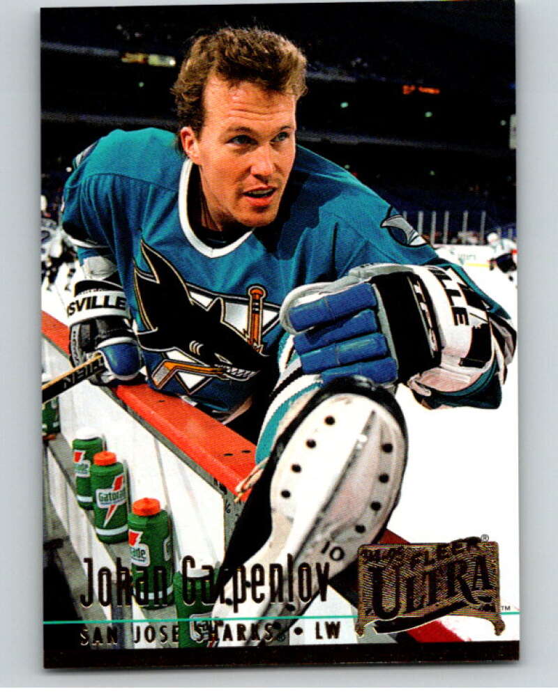 1994-95 Fleer Ultra #194 Johan Garpenlov San Jose Sharks V90339 Image 1
