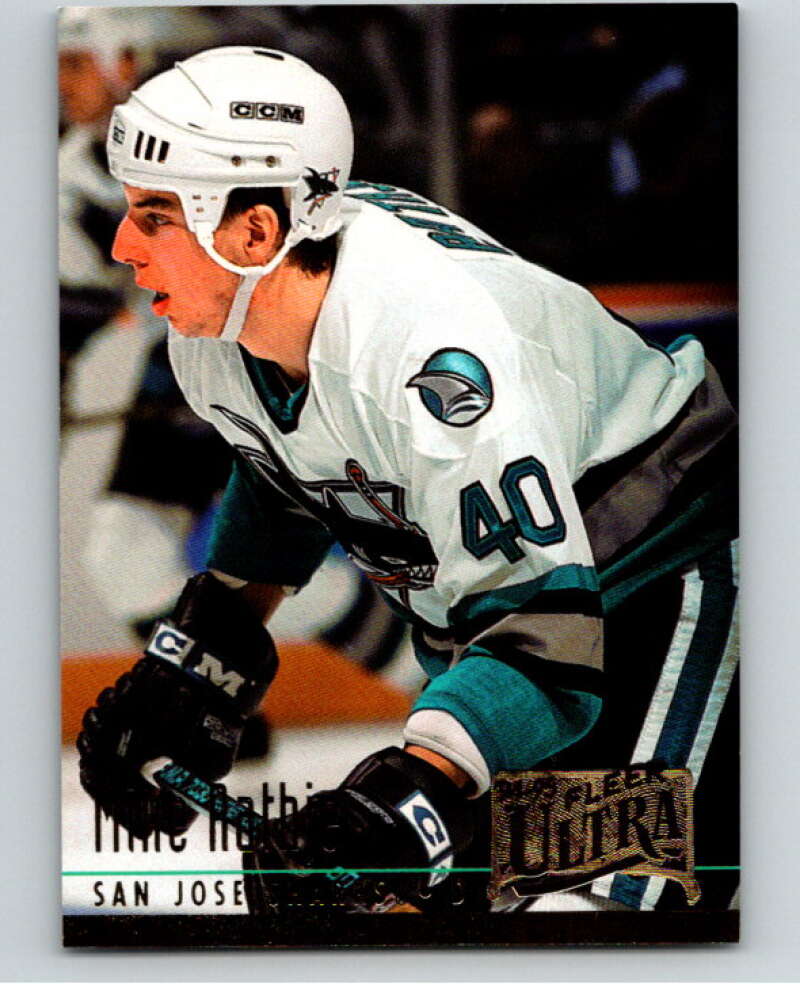 1994-95 Fleer Ultra #201 Mike Rathje San Jose Sharks V90346 Image 1