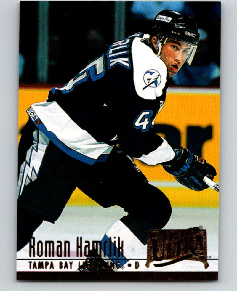 1994-95 Fleer Ultra #206 Roman Hamrlik Tampa Bay Lightning V90351 Image 1