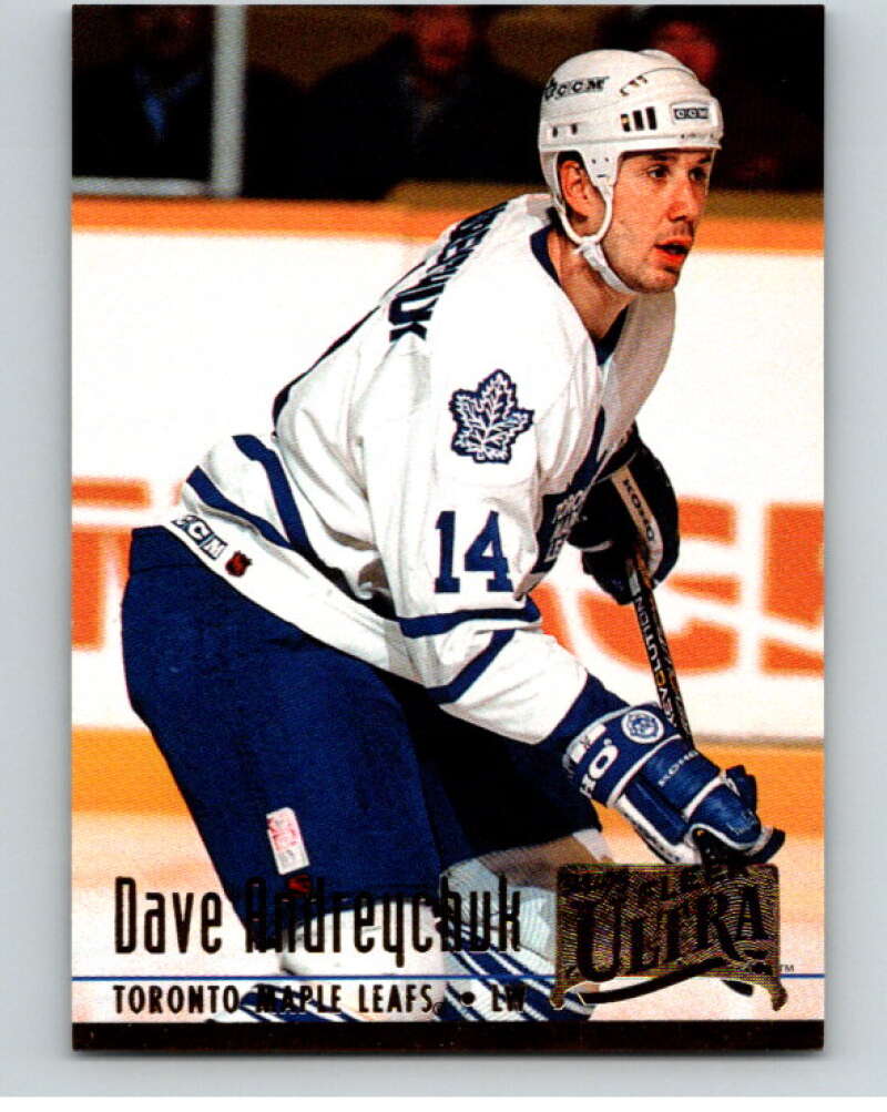 1994-95 Fleer Ultra #211 Dave Andreychuk Toronto Maple Leafs V90356 Image 1