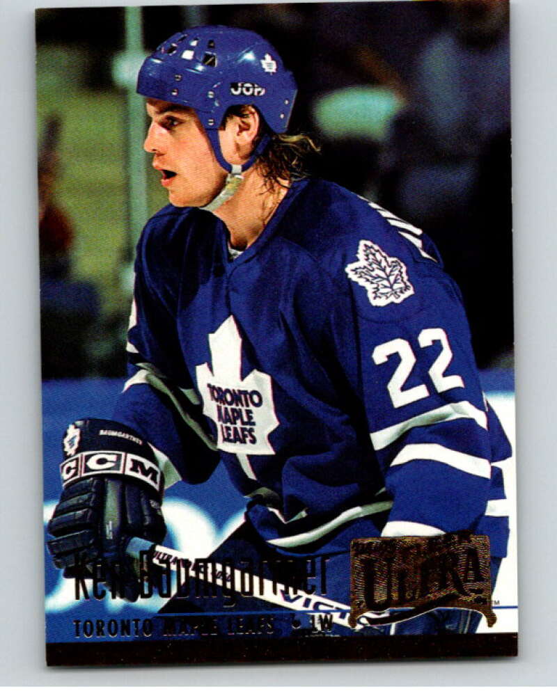 1994-95 Fleer Ultra #212 Ken Baumgartner Toronto Maple Leafs V90357 Image 1
