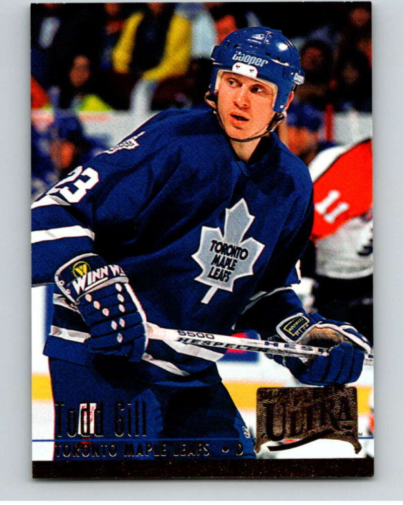 1994-95 Fleer Ultra #215 Todd Gill Toronto Maple Leafs V90360 Image 1