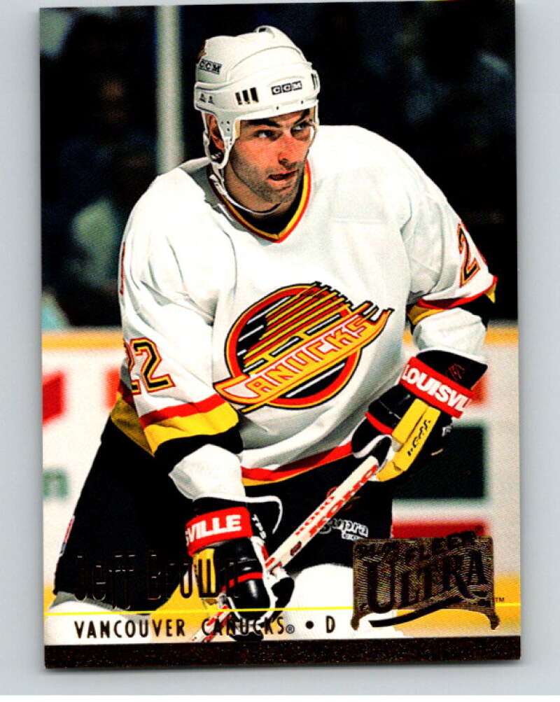 1994-95 Fleer Ultra #221 Jeff Brown Vancouver Canucks V90366 Image 1