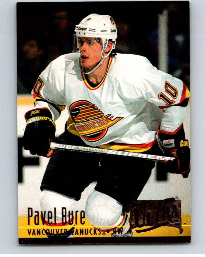 1994-95 Fleer Ultra #222 Pavel Bure Vancouver Canucks V90367 Image 1