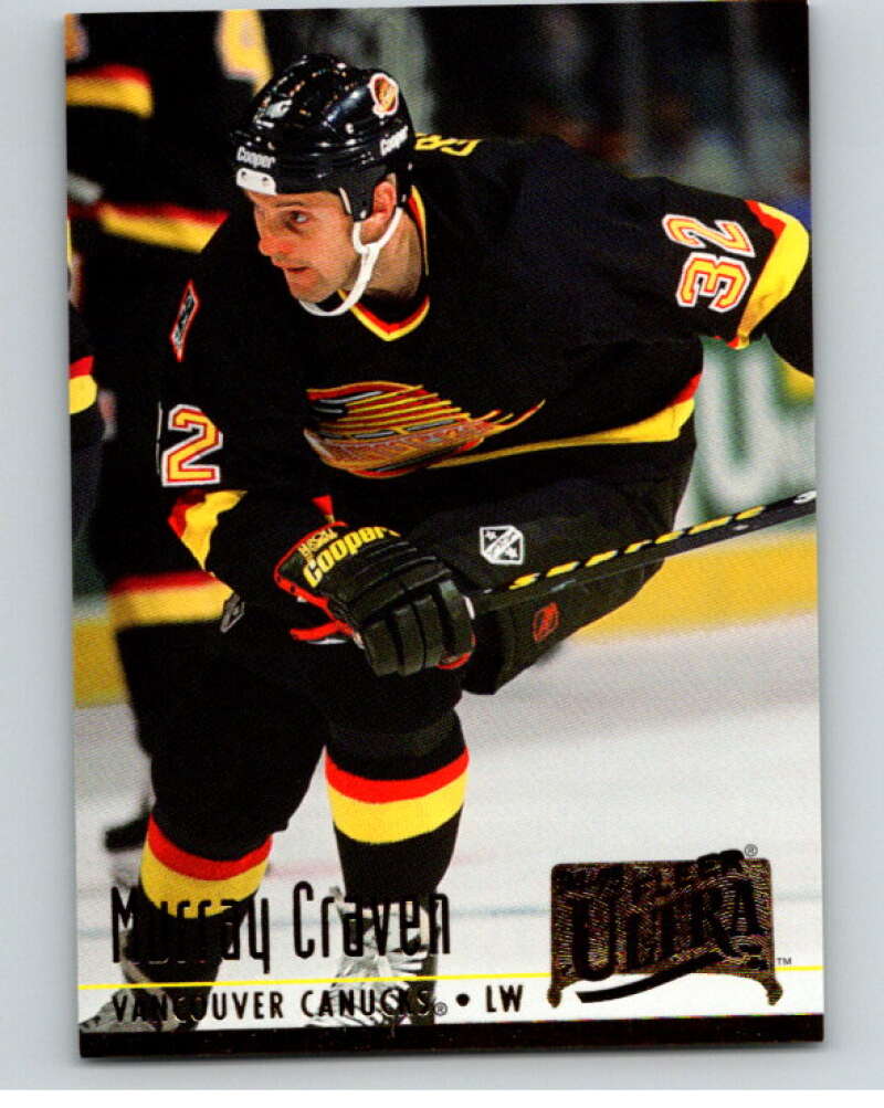 1994-95 Fleer Ultra #223 Murray Craven Vancouver Canucks V90368 Image 1
