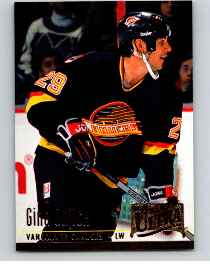 1994-95 Fleer Ultra #229 Gino Odjick Vancouver Canucks V90374 Image 1