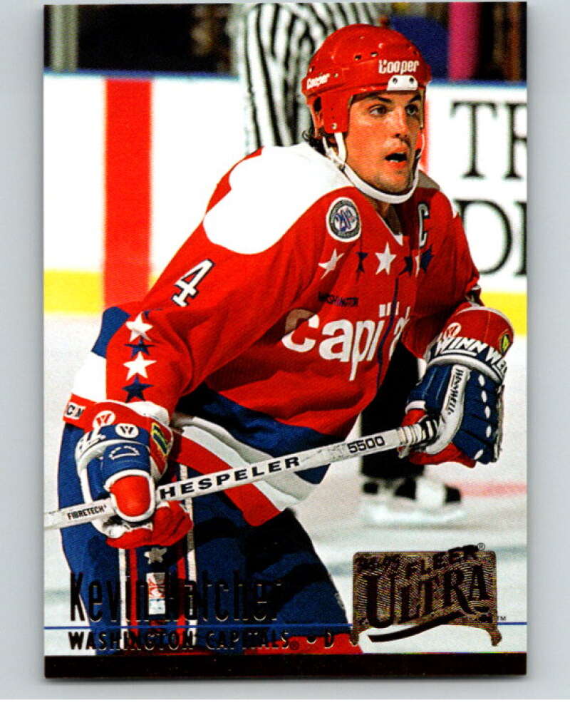 1994-95 Fleer Ultra #233 Kevin Hatcher Washington Capitals V90378 Image 1