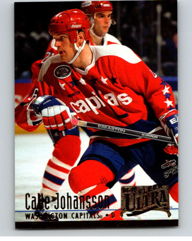 1994-95 Fleer Ultra #235 Calle Johansson Washington Capitals V90380 Image 1