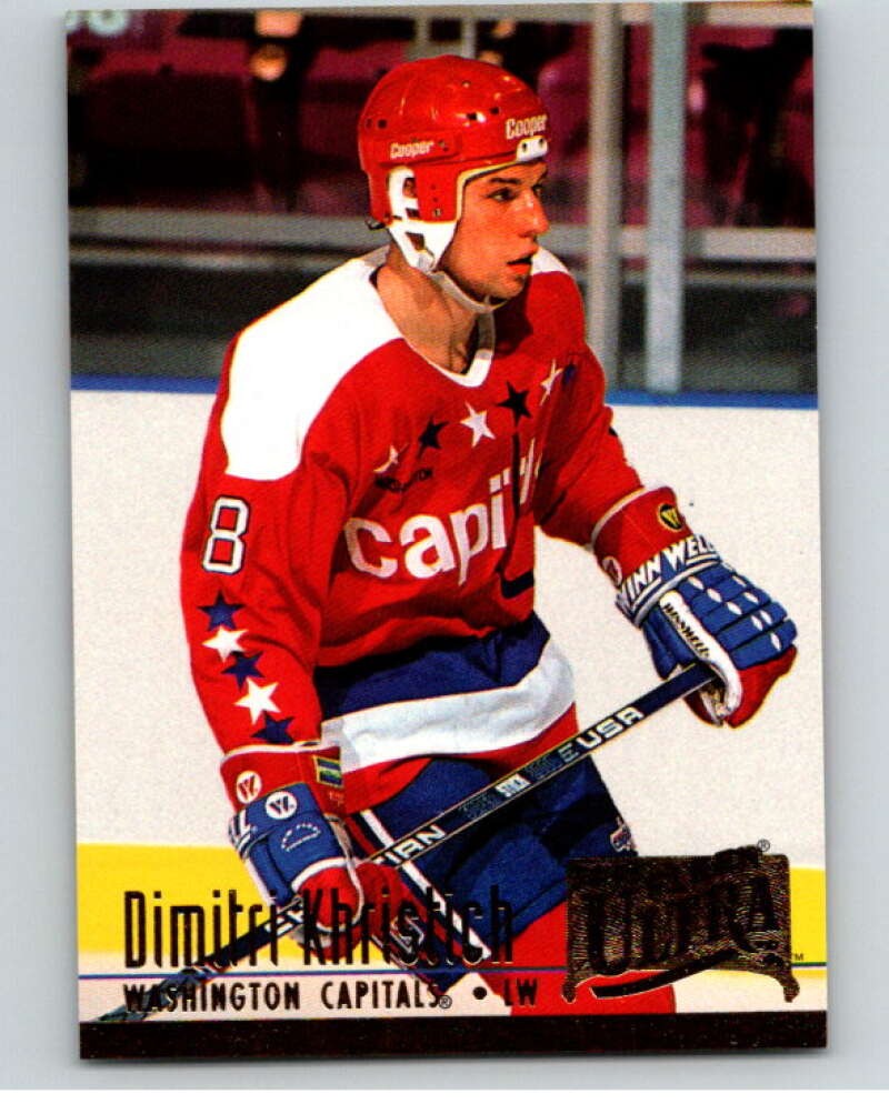 1994-95 Fleer Ultra #236 Dimitri Khristich Washington Capitals V90381 Image 1