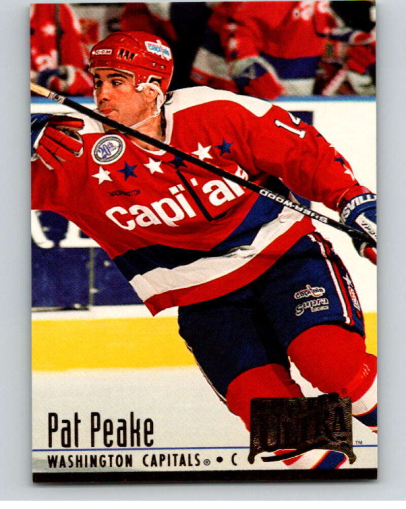 1994-95 Fleer Ultra #237 Pat Peake Washington Capitals V90382 Image 1