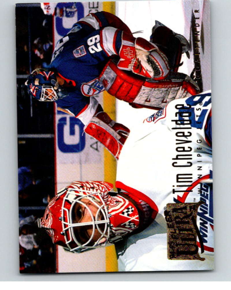 1994-95 Fleer Ultra #240 Tim Cheveldae Winnipeg Jets V90385 Image 1