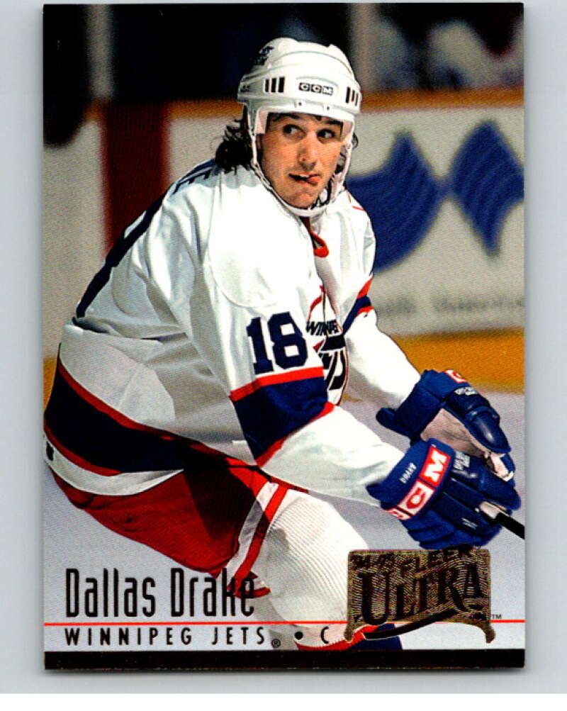1994-95 Fleer Ultra #241 Dallas Drake Winnipeg Jets V90386 Image 1