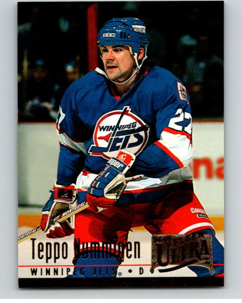 1994-95 Fleer Ultra #244 Teppo Numminen Winnipeg Jets V90389 Image 1