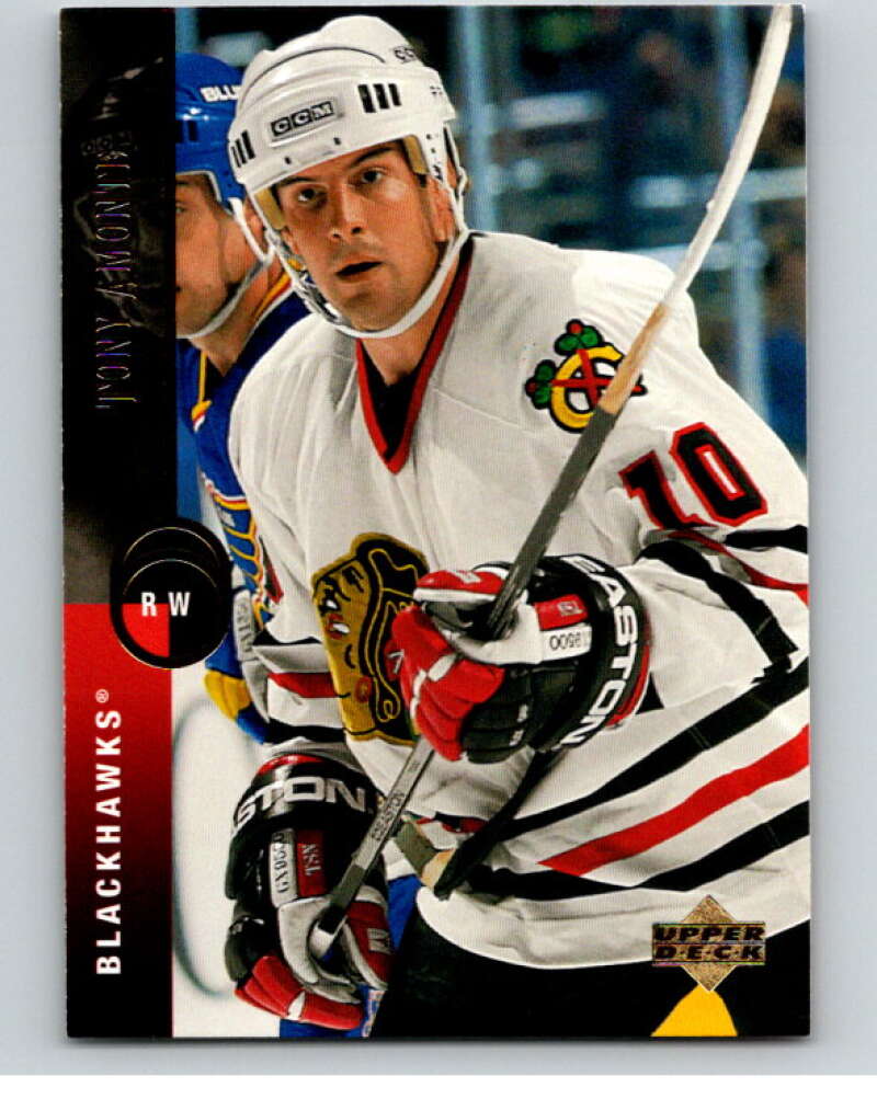 1994-95 Upper Deck #4 Tony Amonte Chicago Blackhawks V90399 Image 1