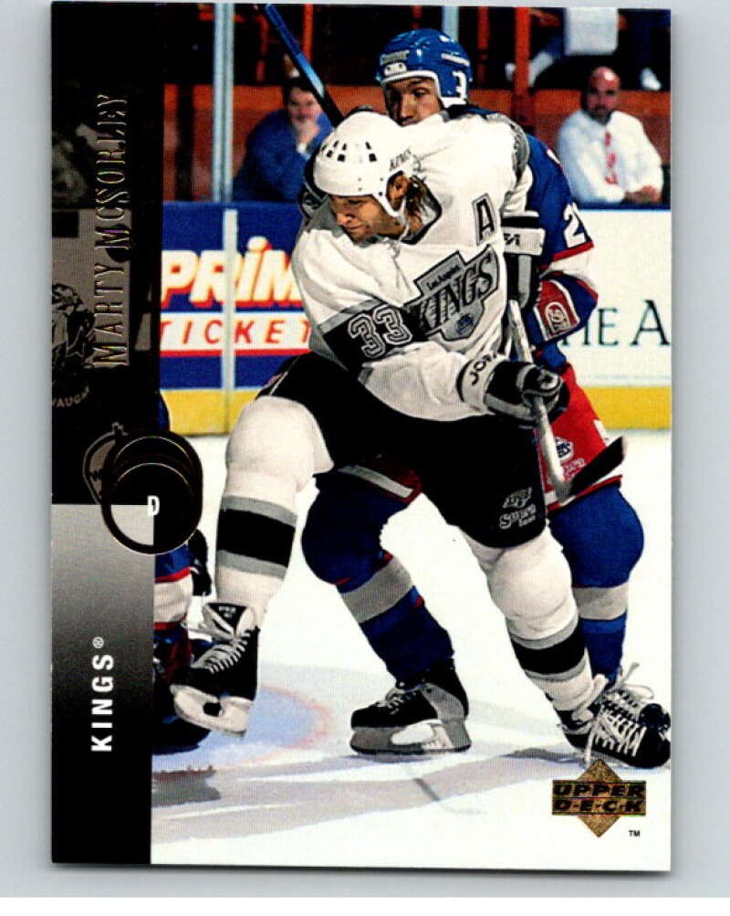 1994-95 Upper Deck #33 Marty McSorley Los Angeles Kings V90428 Image 1