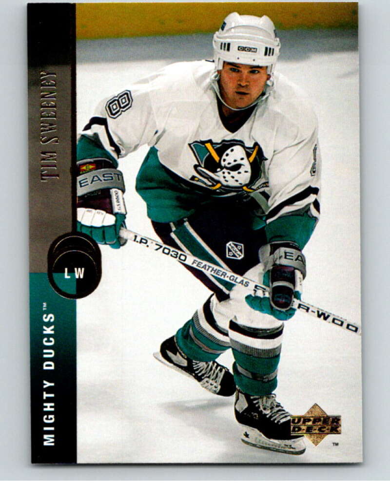 1994-95 Upper Deck #38 Tim Sweeney Anaheim Ducks V90433 Image 1
