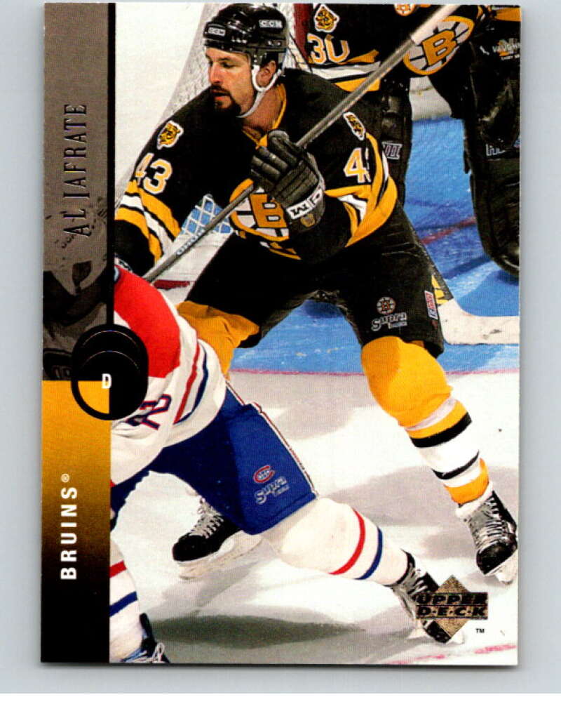 1994-95 Upper Deck #82 Al Iafrate Boston Bruins V90477 Image 1