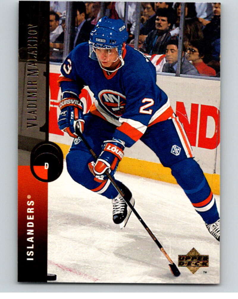 1994-95 Upper Deck #139 Vladimir Malakhov New York Islanders V90534 Image 1