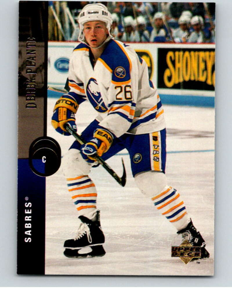 1994-95 Upper Deck #142 Derek Plante Buffalo Sabres V90537 Image 1