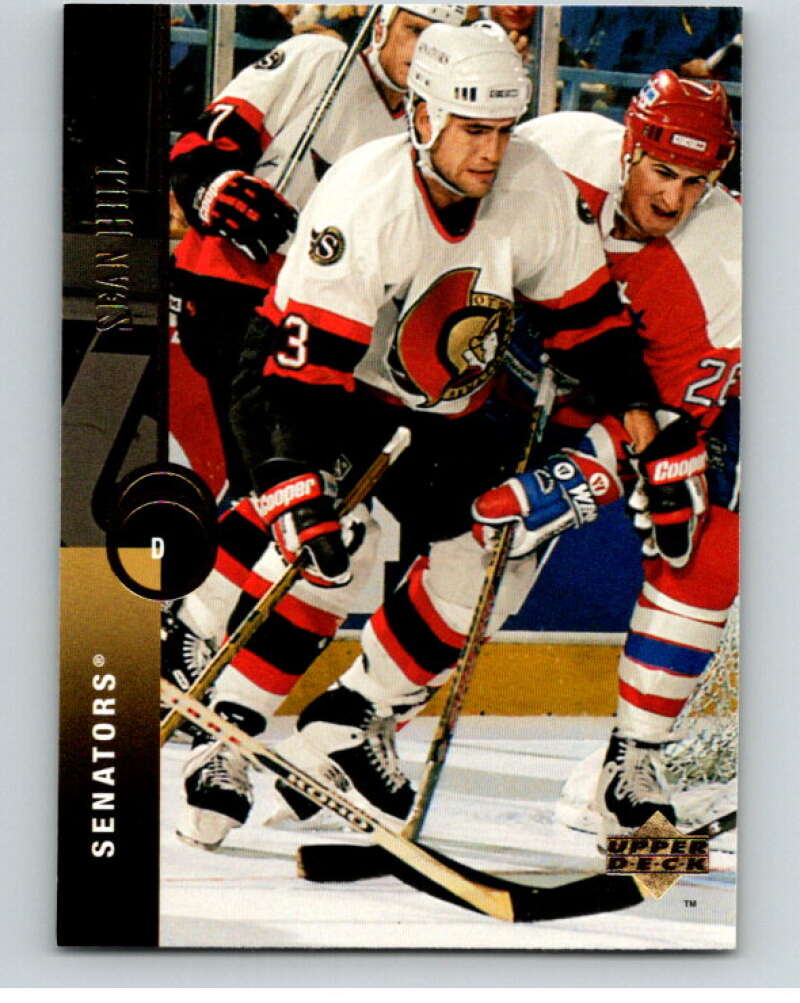 1994-95 Upper Deck #161 Sean Hill Ottawa Senators V90556 Image 1