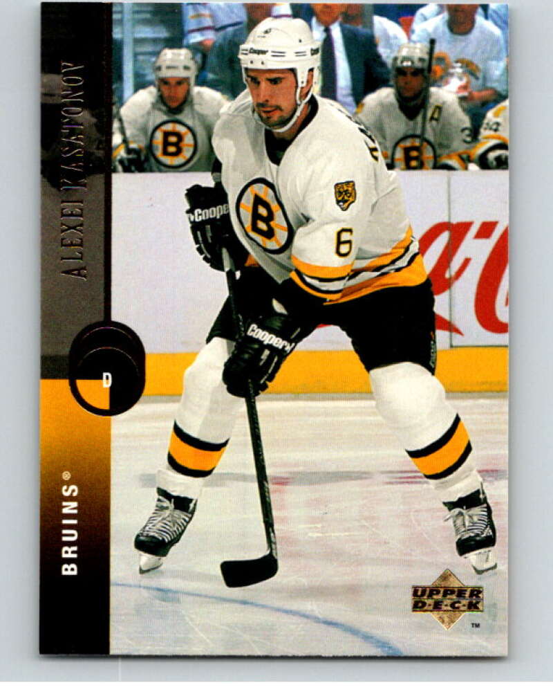 1994-95 Upper Deck #208 Alexei Kasatonov Boston Bruins V90603 Image 1