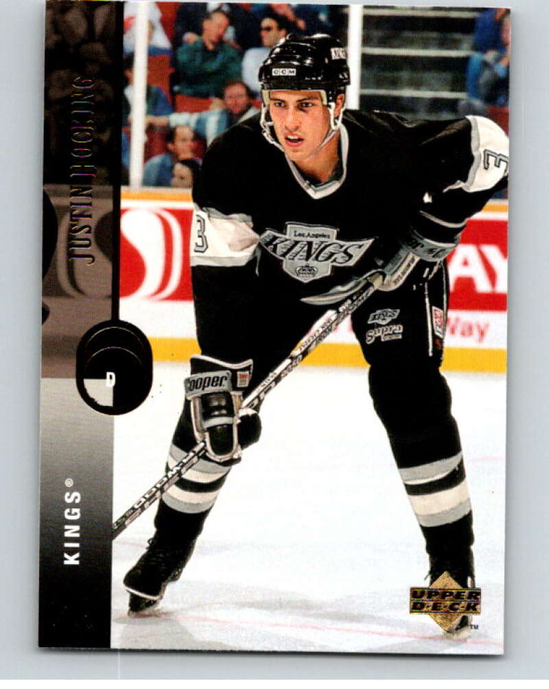 1994-95 Upper Deck #210 Justin Hocking RC Rookie Los Angeles Kings V90605 Image 1