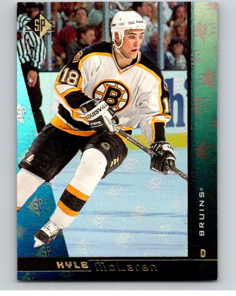1996-97 SP Hockey #8 Kyle McLaren Boston Bruins V90948 Image 1