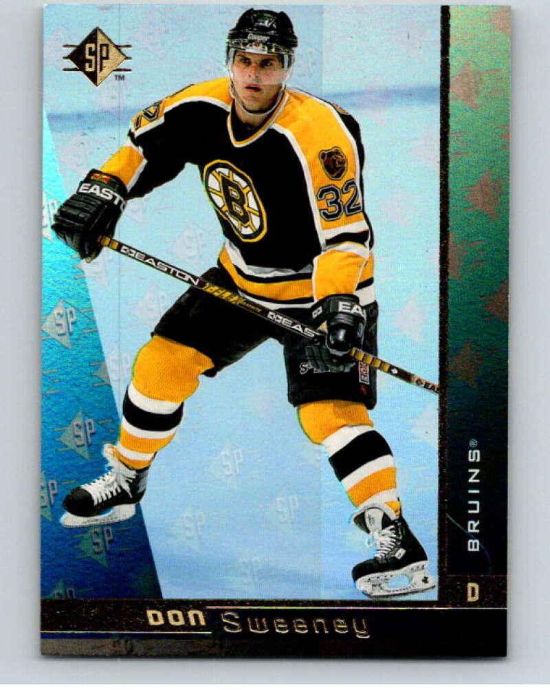 1996-97 SP Hockey #10 Don Sweeney Boston Bruins V90950 Image 1