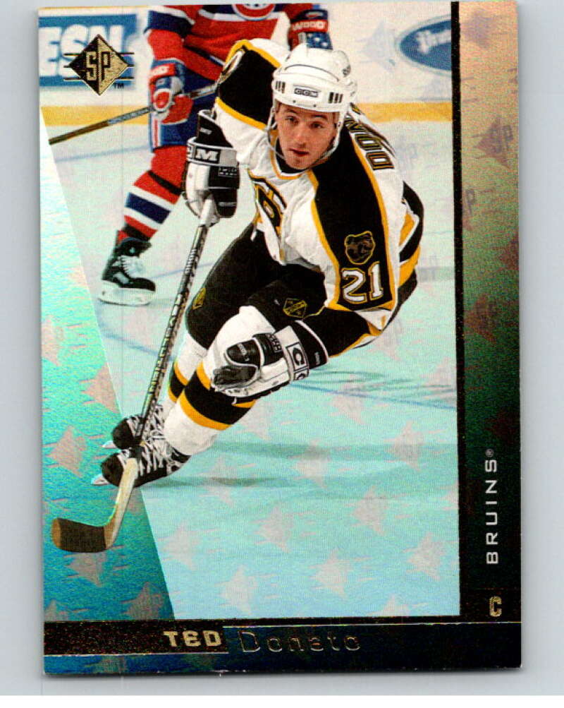 1996-97 SP Hockey #13 Ted Donato Boston Bruins V90953 Image 1
