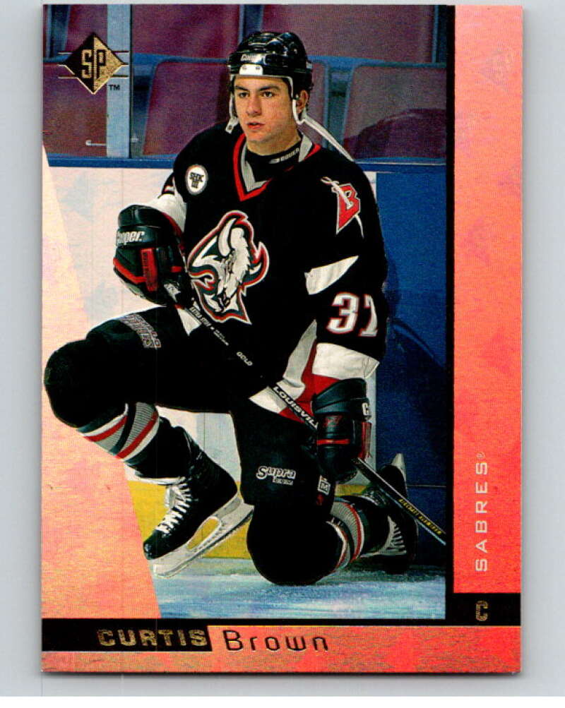 1996-97 SP Hockey #14 Curtis Brown Buffalo Sabres V90954 Image 1
