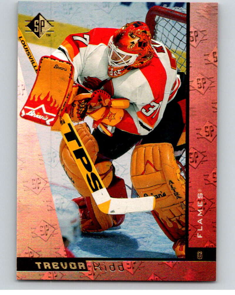 1996-97 SP Hockey #21 Trevor Kidd Calgary Flames V90960 Image 1
