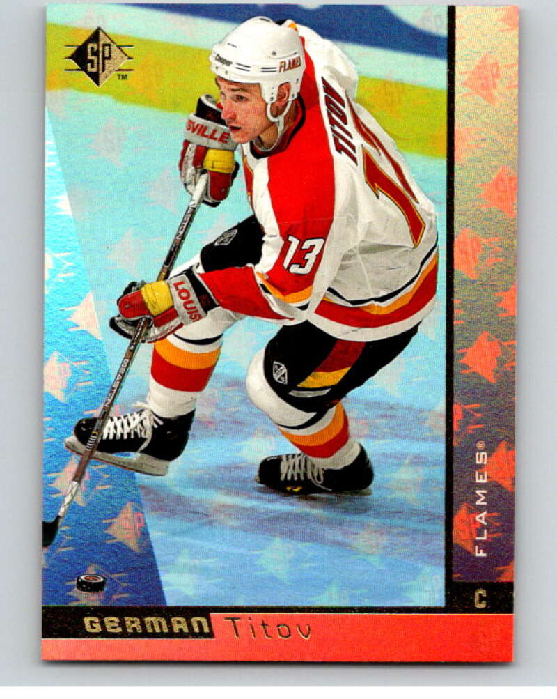 1996-97 SP Hockey #24 German Titov Calgary Flames V90963 Image 1