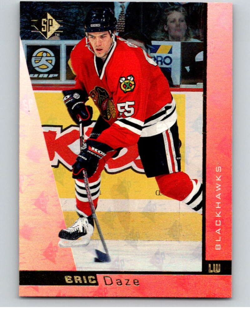 1996-97 SP Hockey #26 Eric Daze Chicago Blackhawks V90965 Image 1