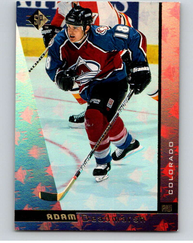 1996-97 SP Hockey #36 Adam Deadmarsh Colorado Avalanche V90974 Image 1