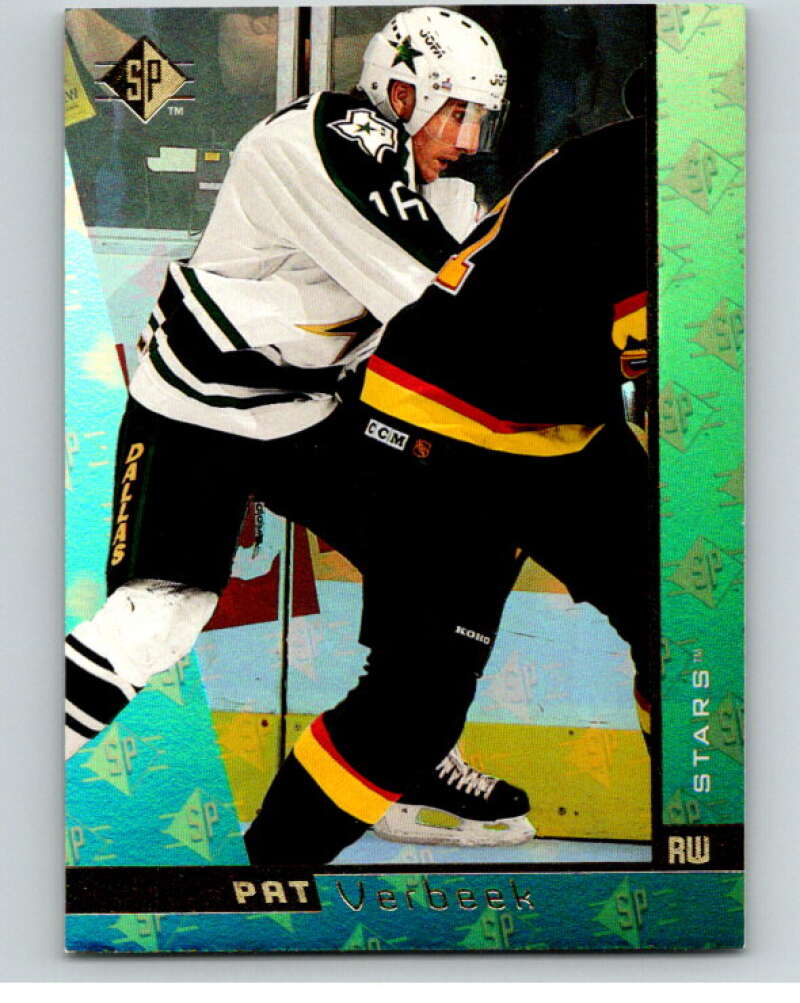1996-97 SP Hockey #41 Pat Verbeek Dallas Stars V90979 Image 1
