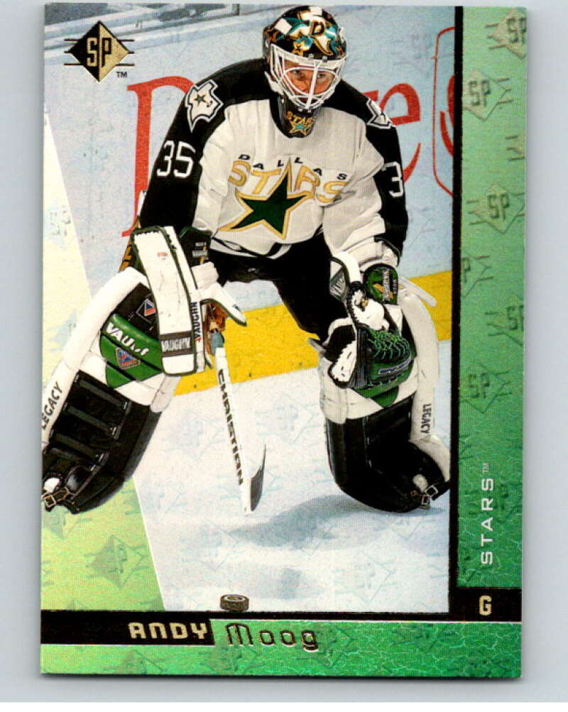 1996-97 SP Hockey #44 Andy Moog Dallas Stars V90981 Image 1